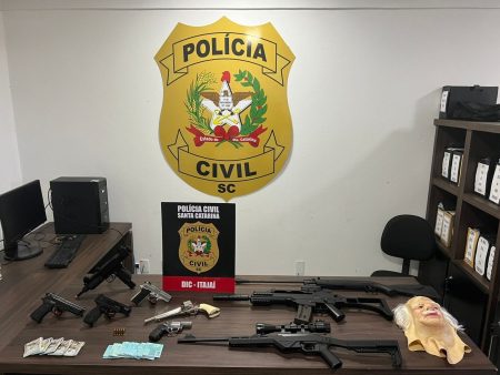 OPERAÇÃO X: Sete suspeitos de roubos a bancos são presos e armas apreendidas