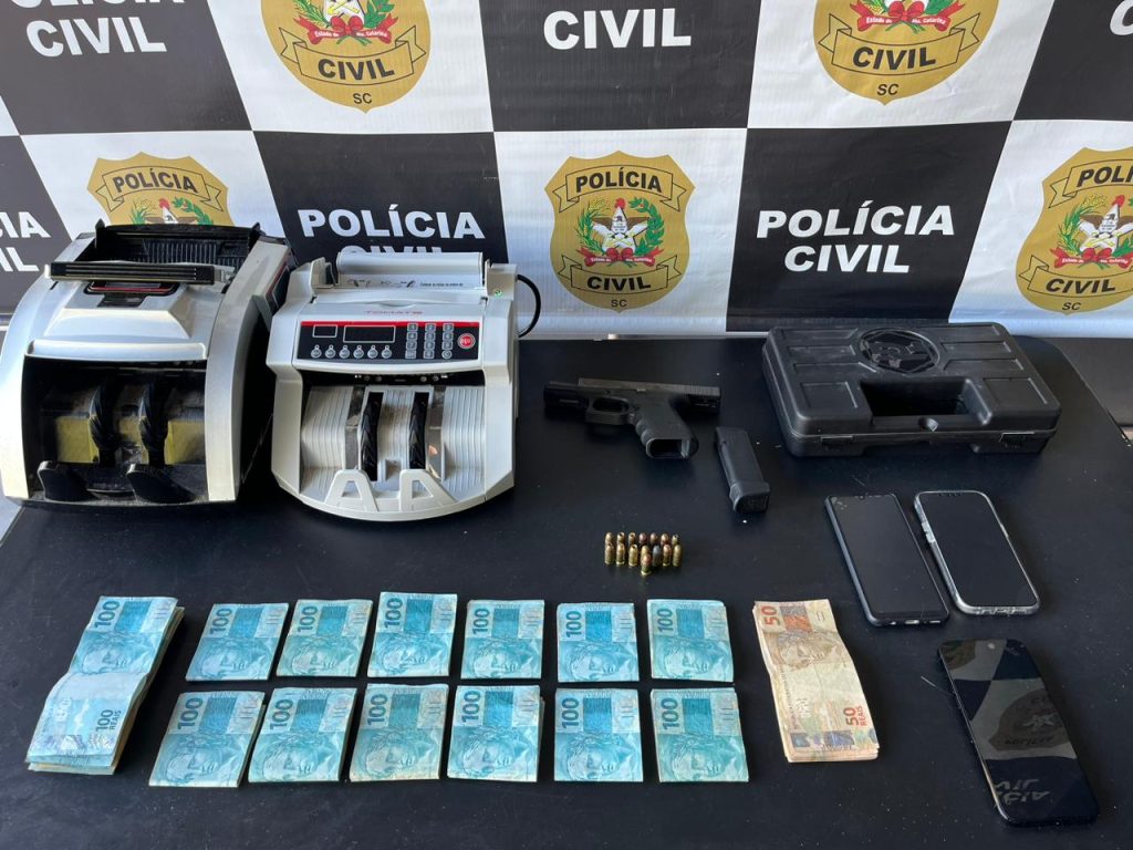 DIC Blumenau fecha o cerco contra o tráfico e cumpre mandados em cidades do litoral catarinense