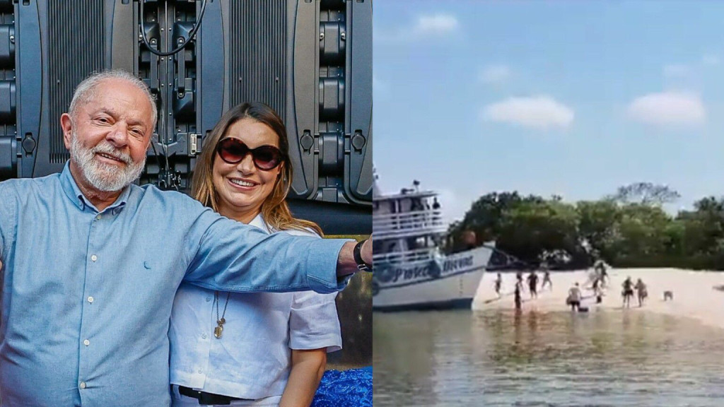 PAI DOS POBRE – Marinha expulsa moradores para Lula e Janja curtirem praia no Pará