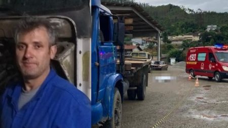 Mecânico morre ao ser atropelado, esmagado e arrastado por caminhão durante manutenção