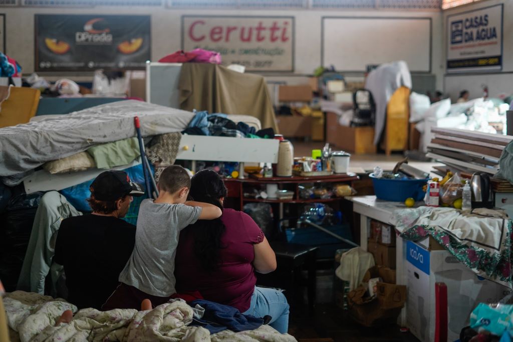 Santa Catarina tem 168 abrigos abertos em 67 cidades