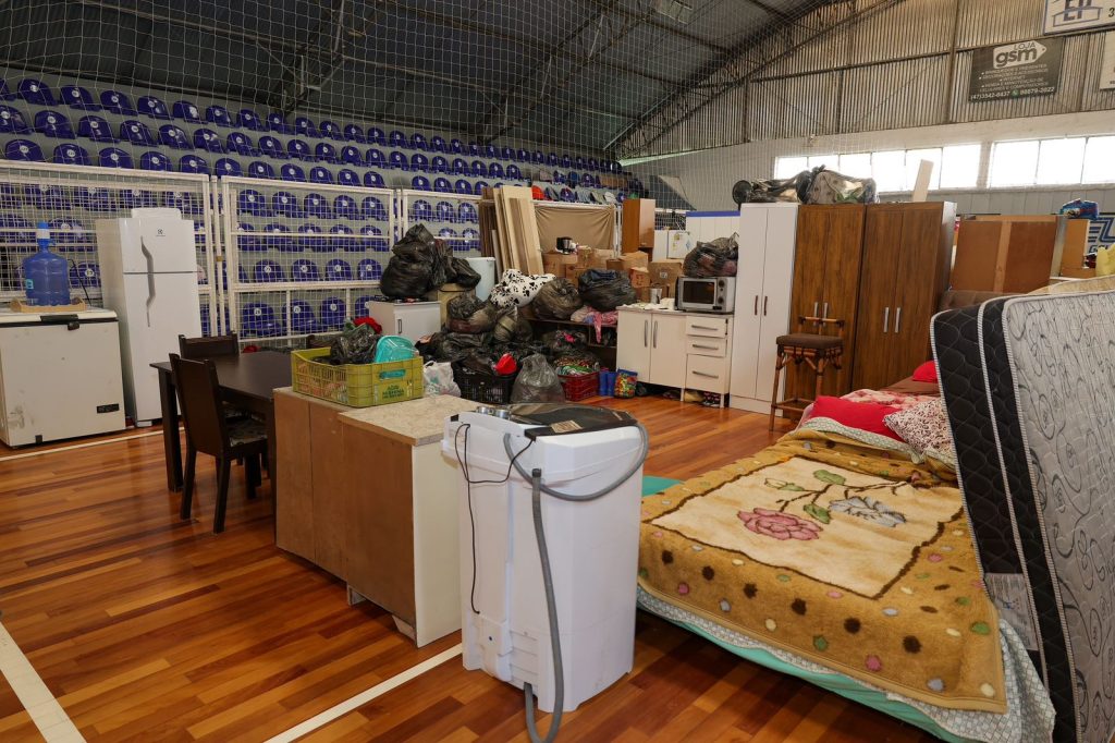CHUVAS – Santa Catarina tem 40 municípios com abrigos abertos