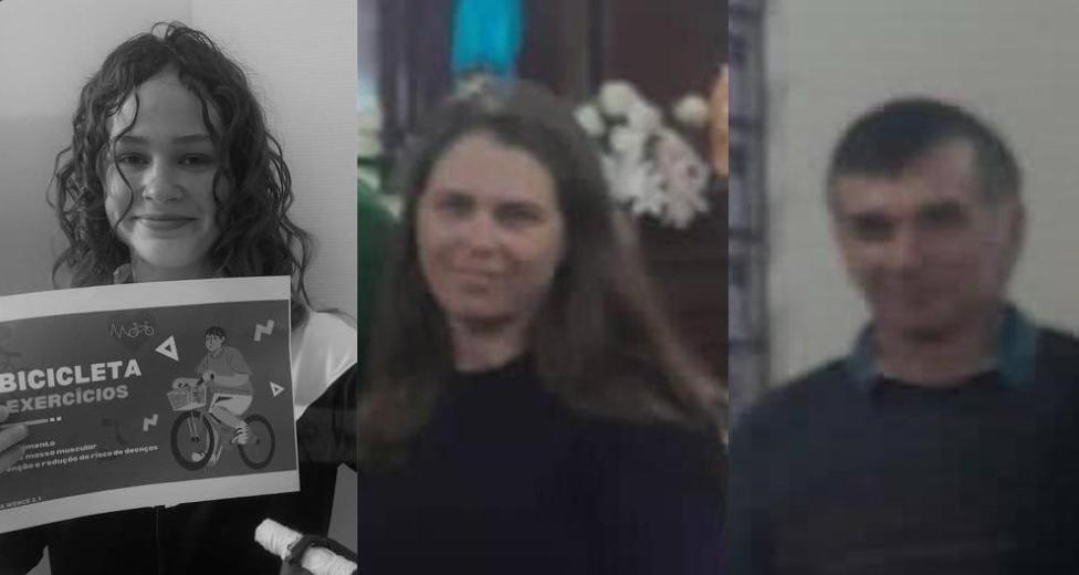 Família de SC morre em grave acidente no PR envolvendo dois caminhões e um carro