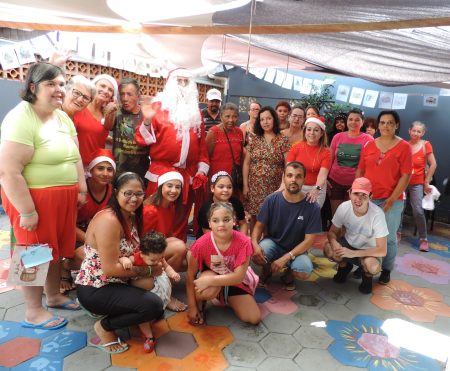 CAPS de Barra Velha integra familiares e pacientes em Festa de Natal