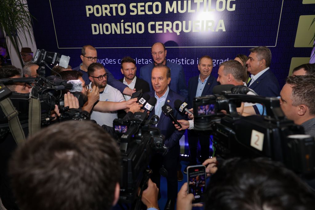 Porto Seco é inaugurado em SC e alfândega será responsável pela fronteira com a Argentina e demais países do Mercosul