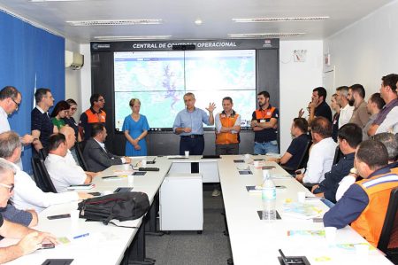 DESASTRES – Autoridades municipais do Vale de Taquari no RS visitam Blumenau