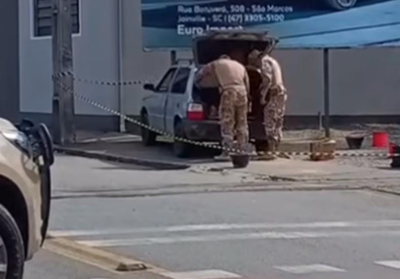 PM localiza explosivos na cidade mais segura de Santa Catarina