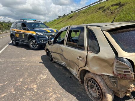 PERSEGUIÇÃO – Traficante com filha de 12 anos é preso com quase 240 quilos de maconha em SC