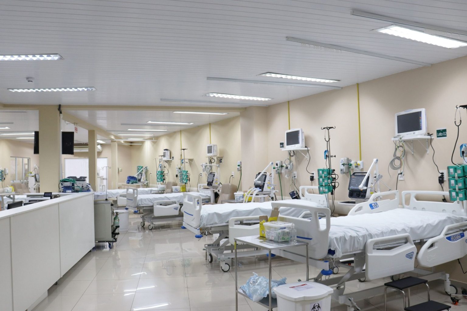 Em SC governo abre mais 10 leitos de UTI no Hospital Marieta Konder Bornhausen, em Itajaí