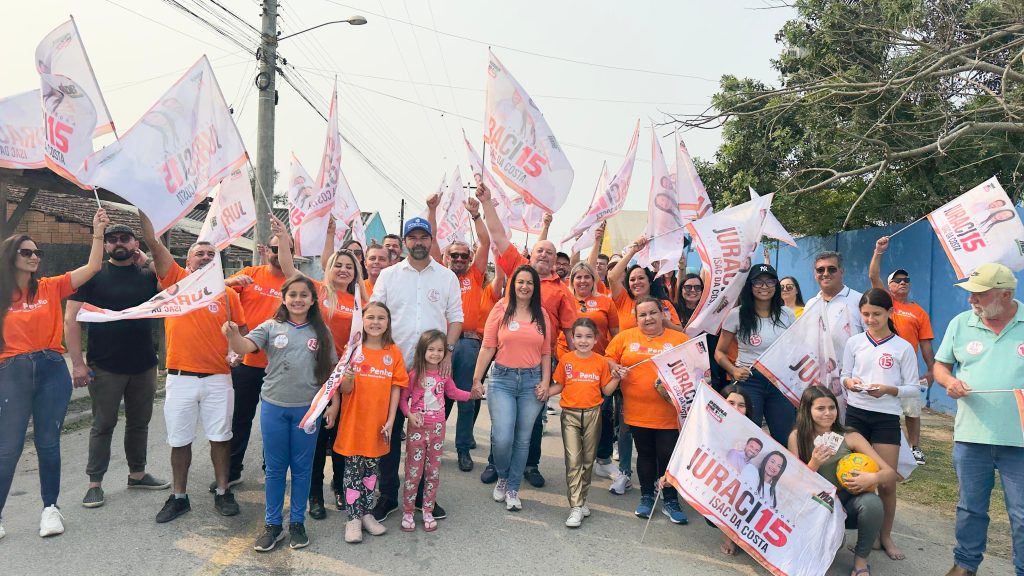 Coligação “Penha em Primeiro Lugar” realiza caminhada na localidade do Mariscal