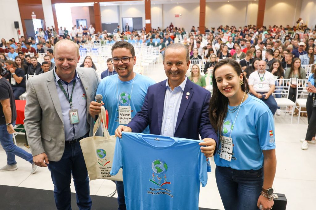 Presença de jovens no campo e na maricultura fortalece modelo econômico de SC, afirma governador