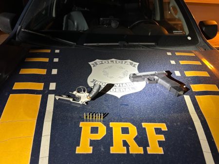 Assaltantes são presos pela PRF após série de crimes e fuga