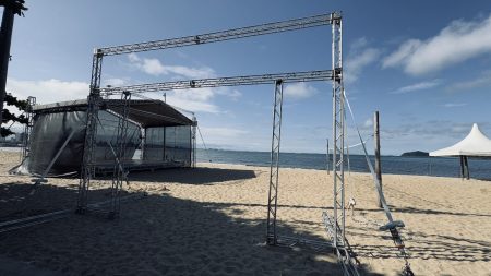 SeJogaNoVerão: Arena Verão começa neste sábado (1º), na Praia Alegre em Penha