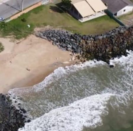 IMA divulga relatório de balneabilidade, em Barra Velha dos 5 pontos avaliados apenas um está próprio para Banho