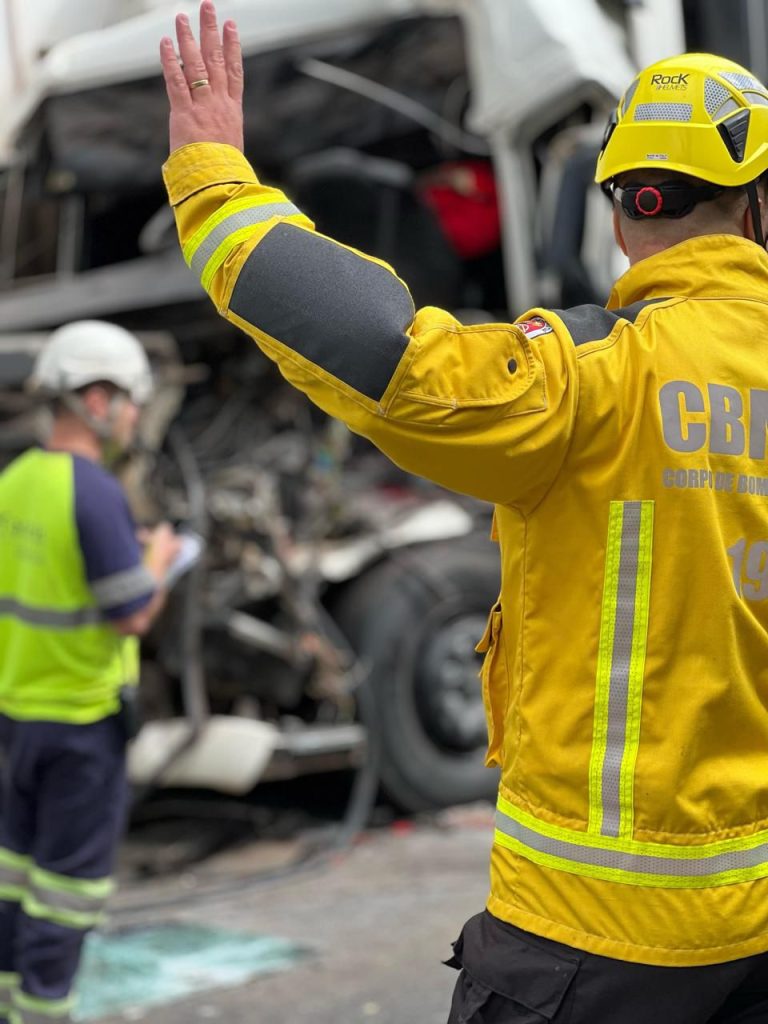 Maio Amarelo: CBMSC integra campanha de conscientização sobre acidentes de trânsito