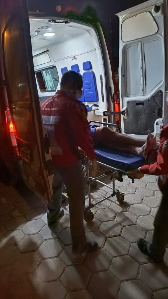 Em Barra Velha idoso tem perna quebrada após reclamar de som alto; Ação rápida dos Bombeiros Voluntários garante atendimento eficiente
