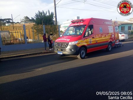 Adolescentes são atropelados em frente à APAE