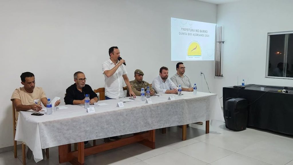 ‘Prefeitura no Bairro’ realiza encontro pioneiro com moradores da Quinta dos Açorianos em Barra Velha