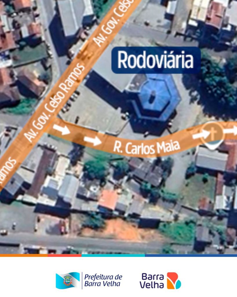 Importante rua de Barra Velha terá novo sentido para melhorar trânsito na região da Rodoviária