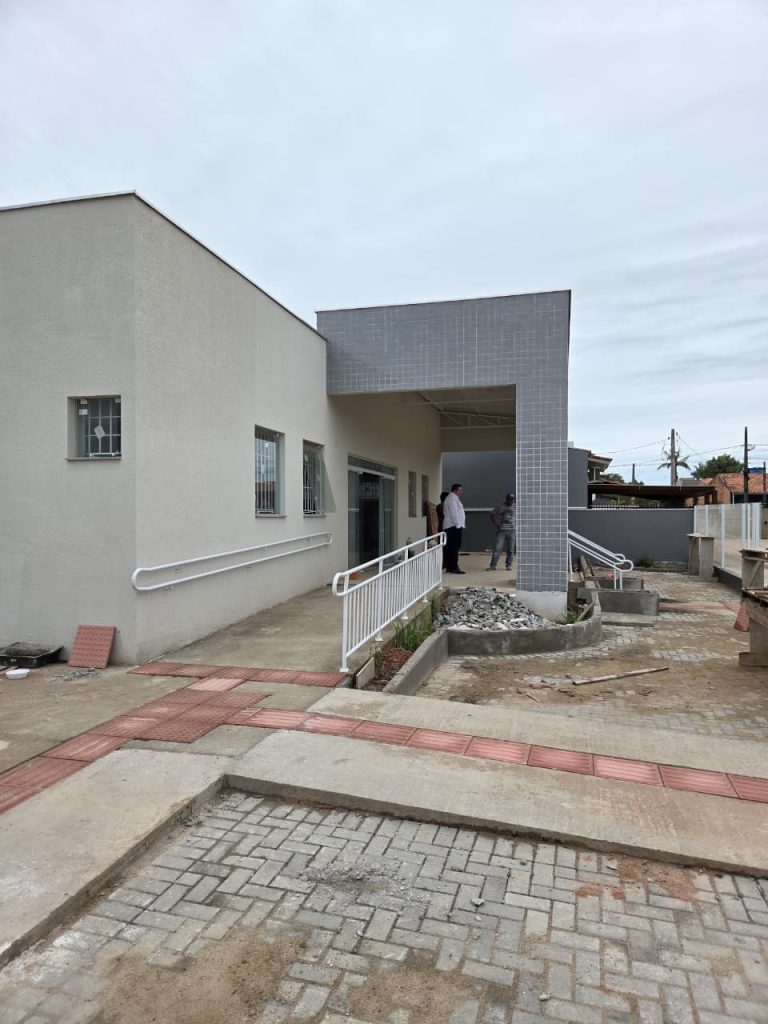 UBS Areia Branca entra na fase final e reforça investimentos em saúde em Barra Velha