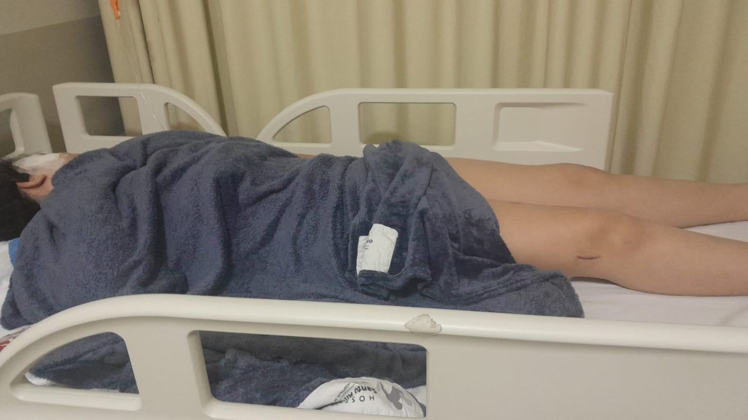 VÍDEO – Acidente em Blumenau: Família faz vaquinha para comprar colete ortopédico e garantir alta de adolescente de 12 anos