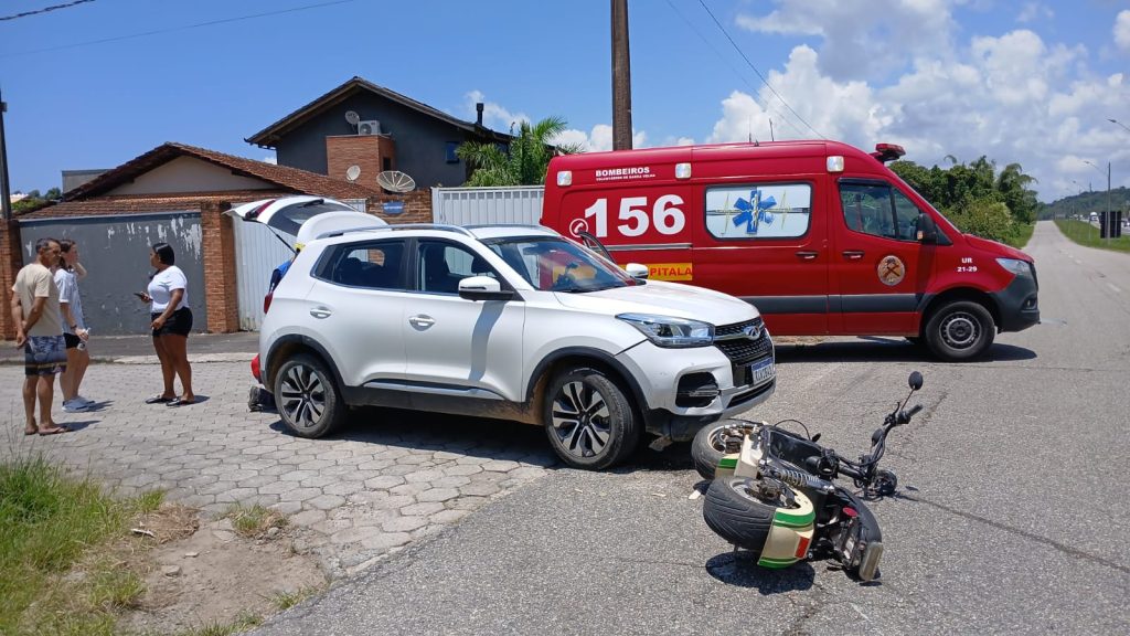 Mais um acidente envolvendo moto elétrica é registrado em Barra Velha