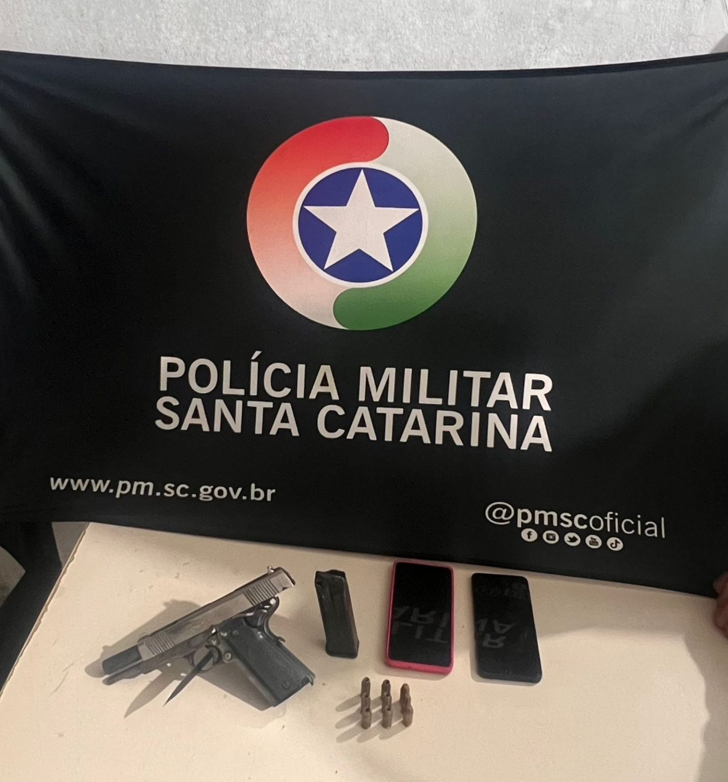 PM prende casal por tentativa de homicídio