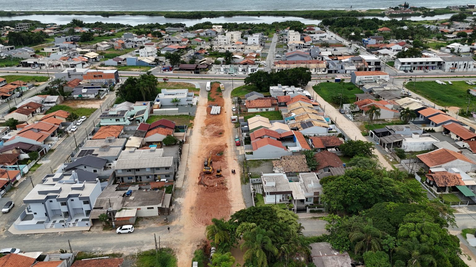 Prefeitura de Barra Velha executa obra de drenagem no bairro Quinta dos Açorianos