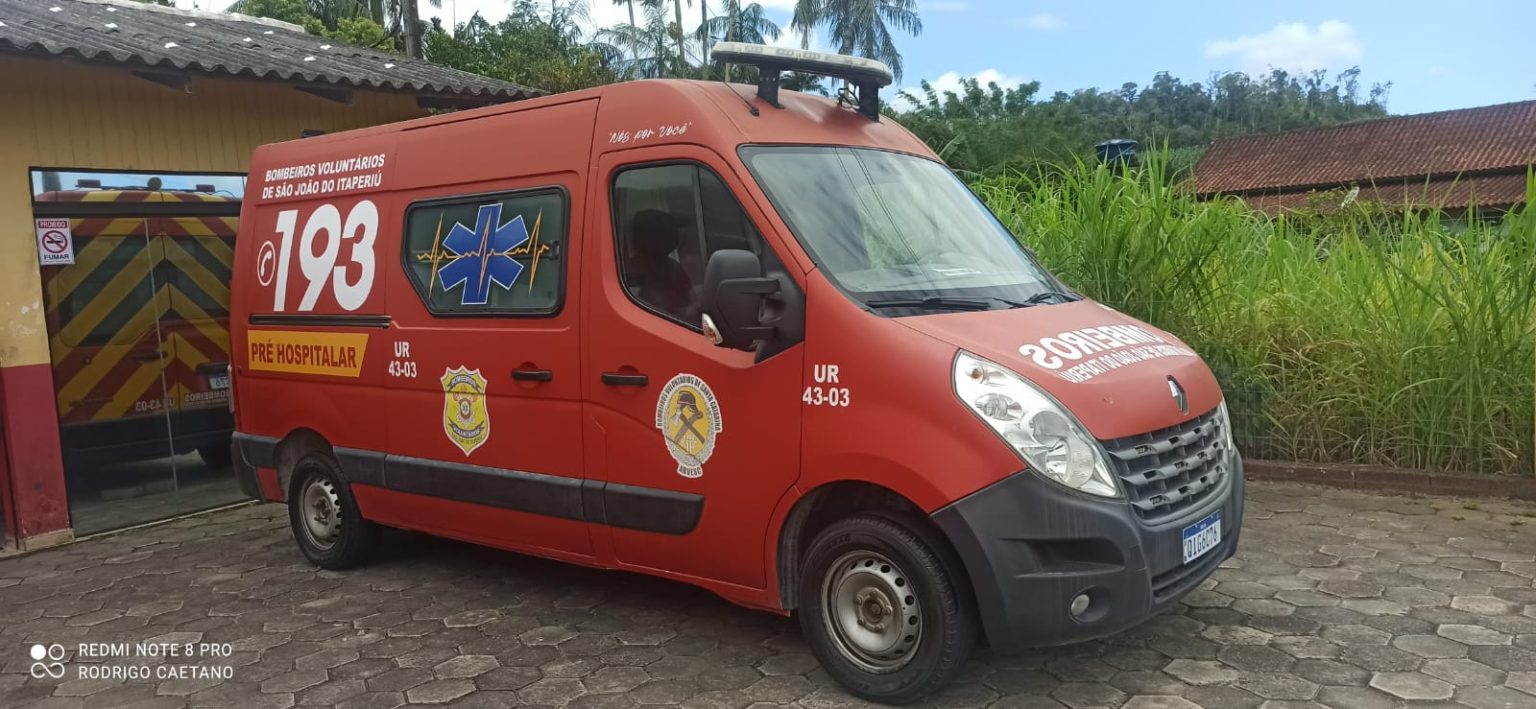 Associação dos Bombeiros Voluntários convoca reunião extraordinária para discutir venda de viatura em São João do Itaperiú