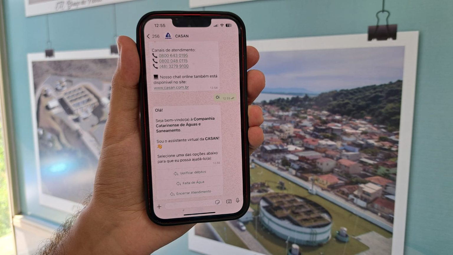 Call Center da CASAN terá substituição de sistema nesta terça-feira
