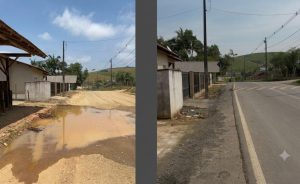 Em São João do Itaperiú Rua Evilásio Justino passa por transformação: veja antes e depois
