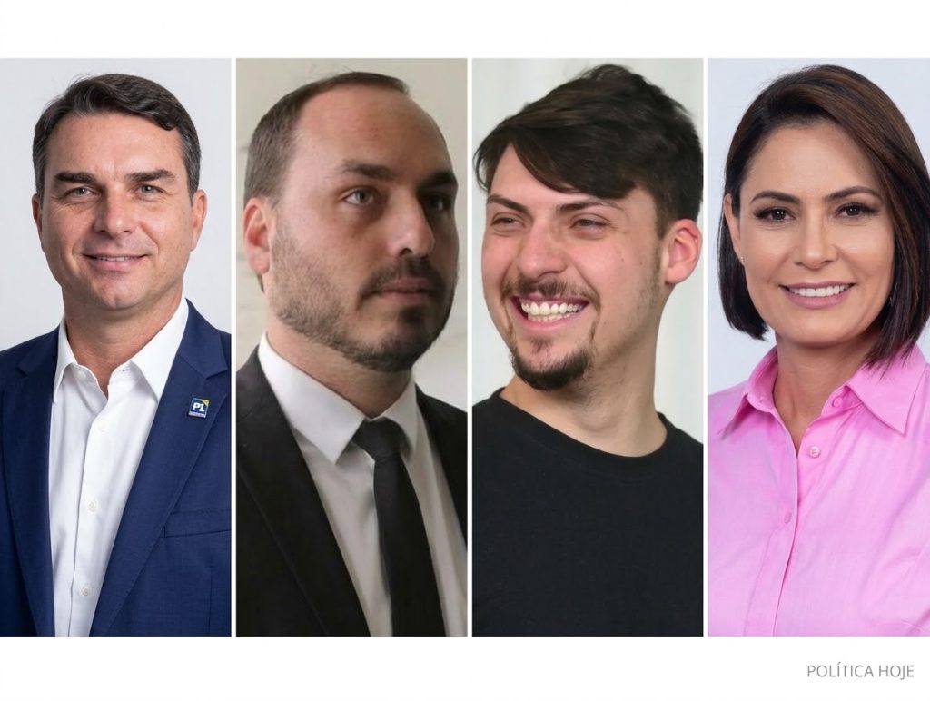 Família Bolsonaro: Flávio vai ao segundo turno, Carlos e Michelle são eleitos senadores e Jair Renan chega à câmara